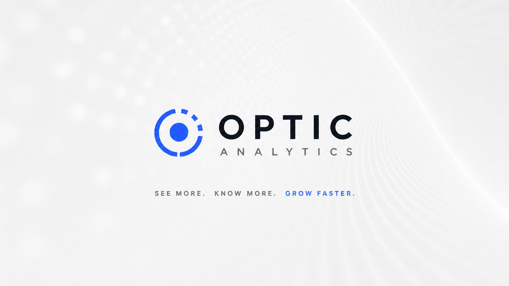 Optic Analytics — Brand Identity Hero